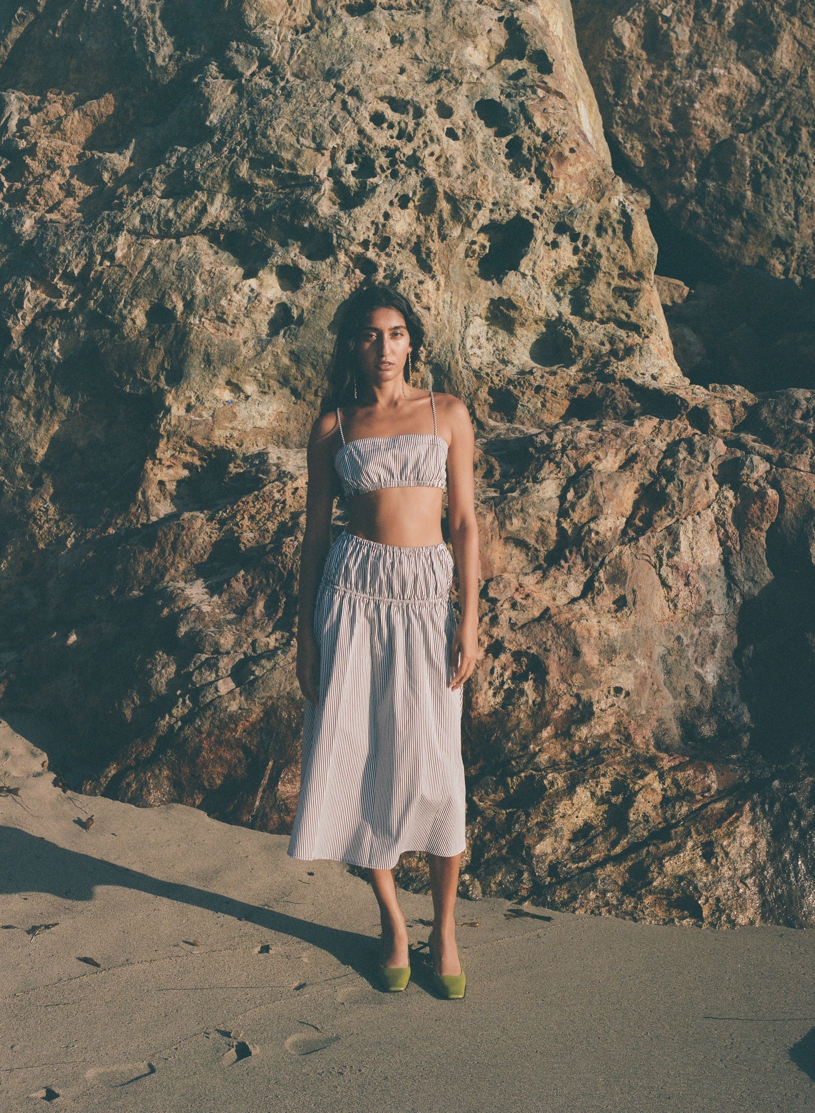 Elgan Striped Bralet