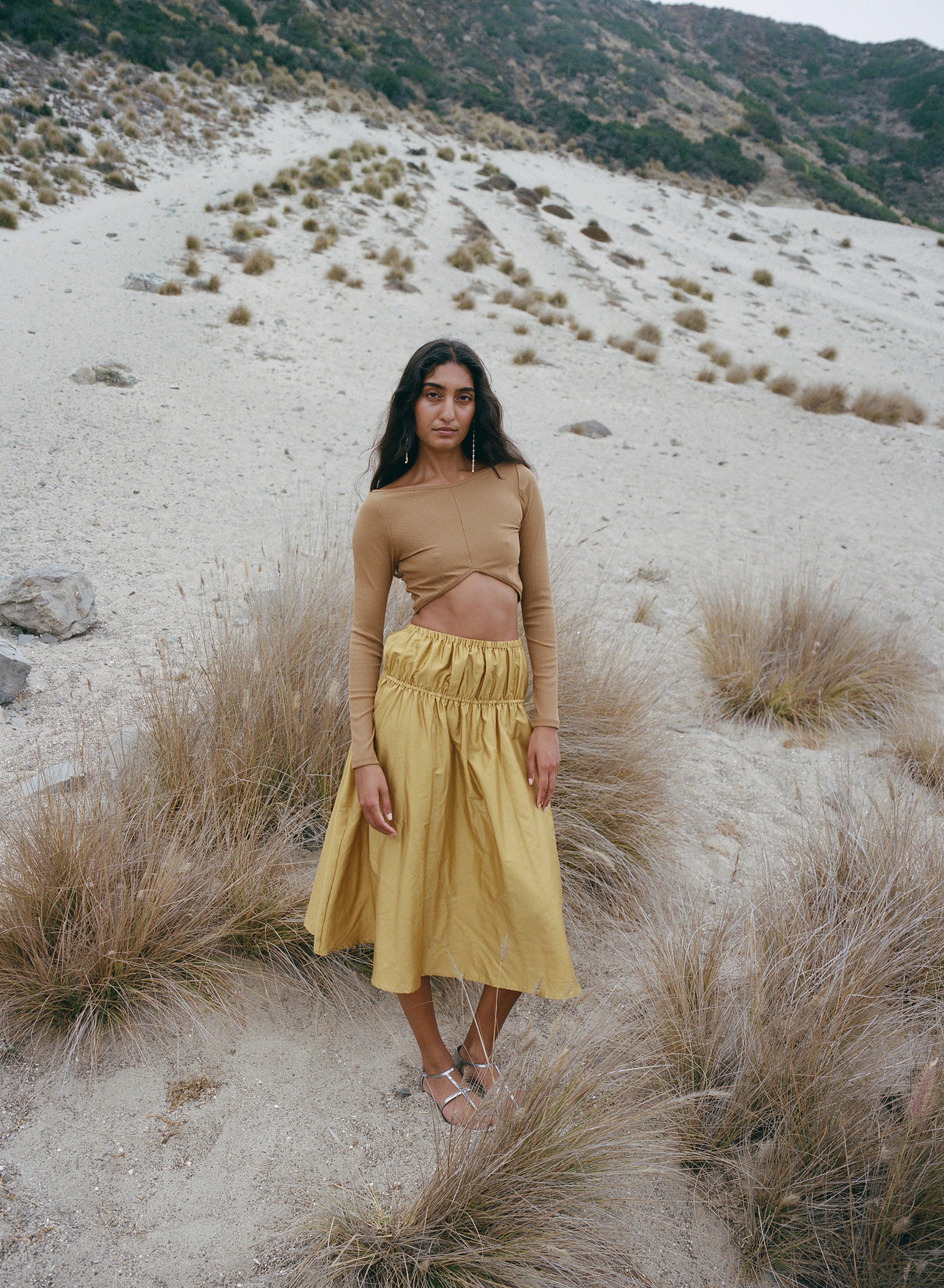 Lusha Skirt Goldenrod
