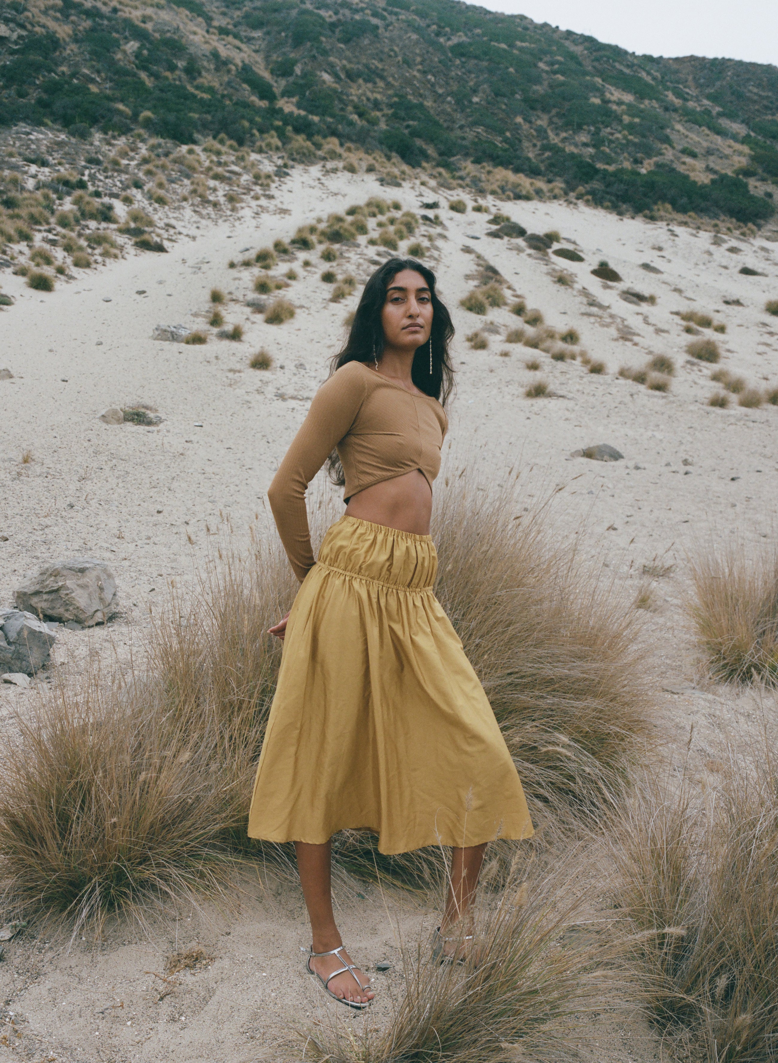 Lusha Skirt Goldenrod