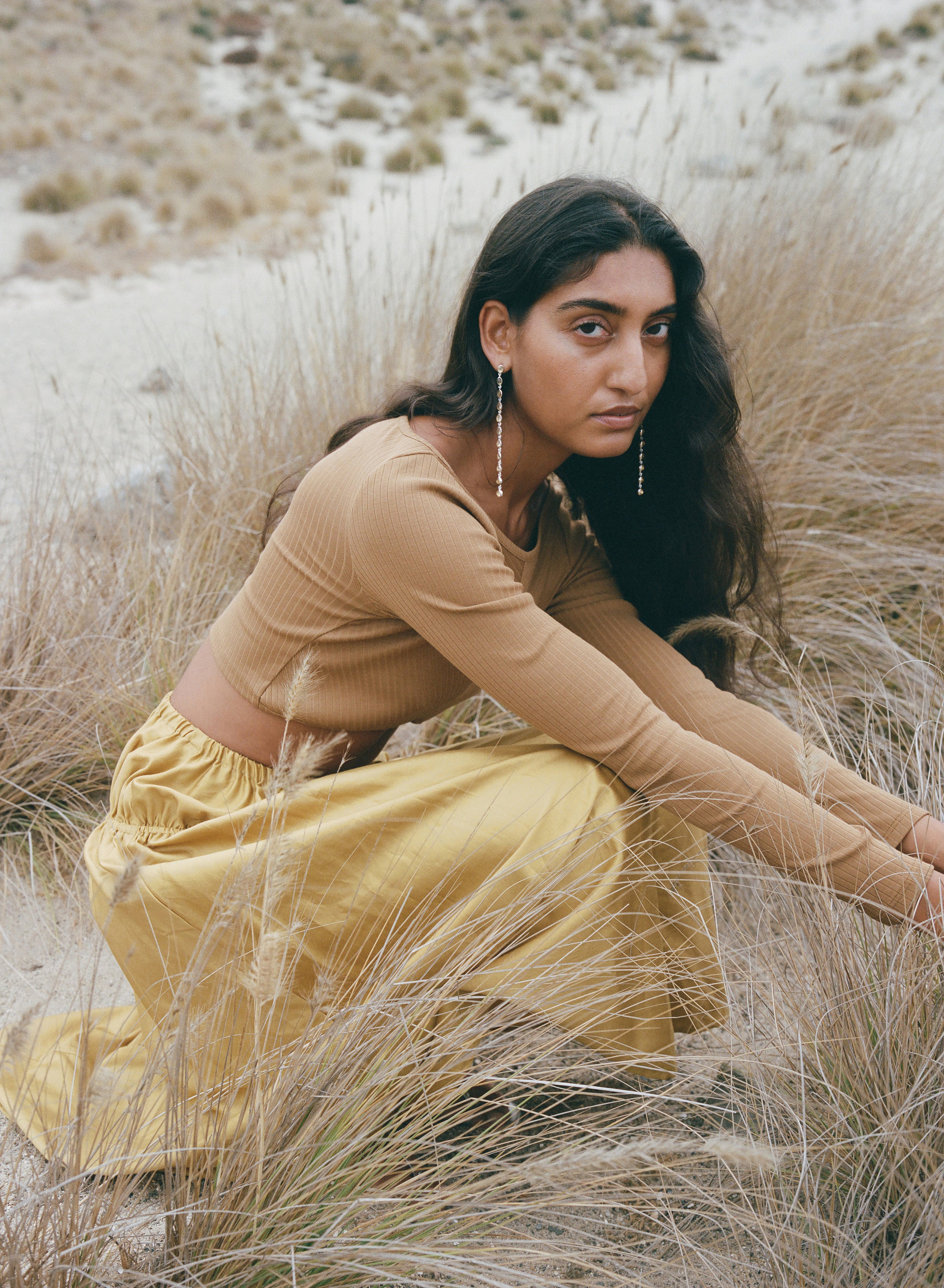 Lusha Skirt Goldenrod