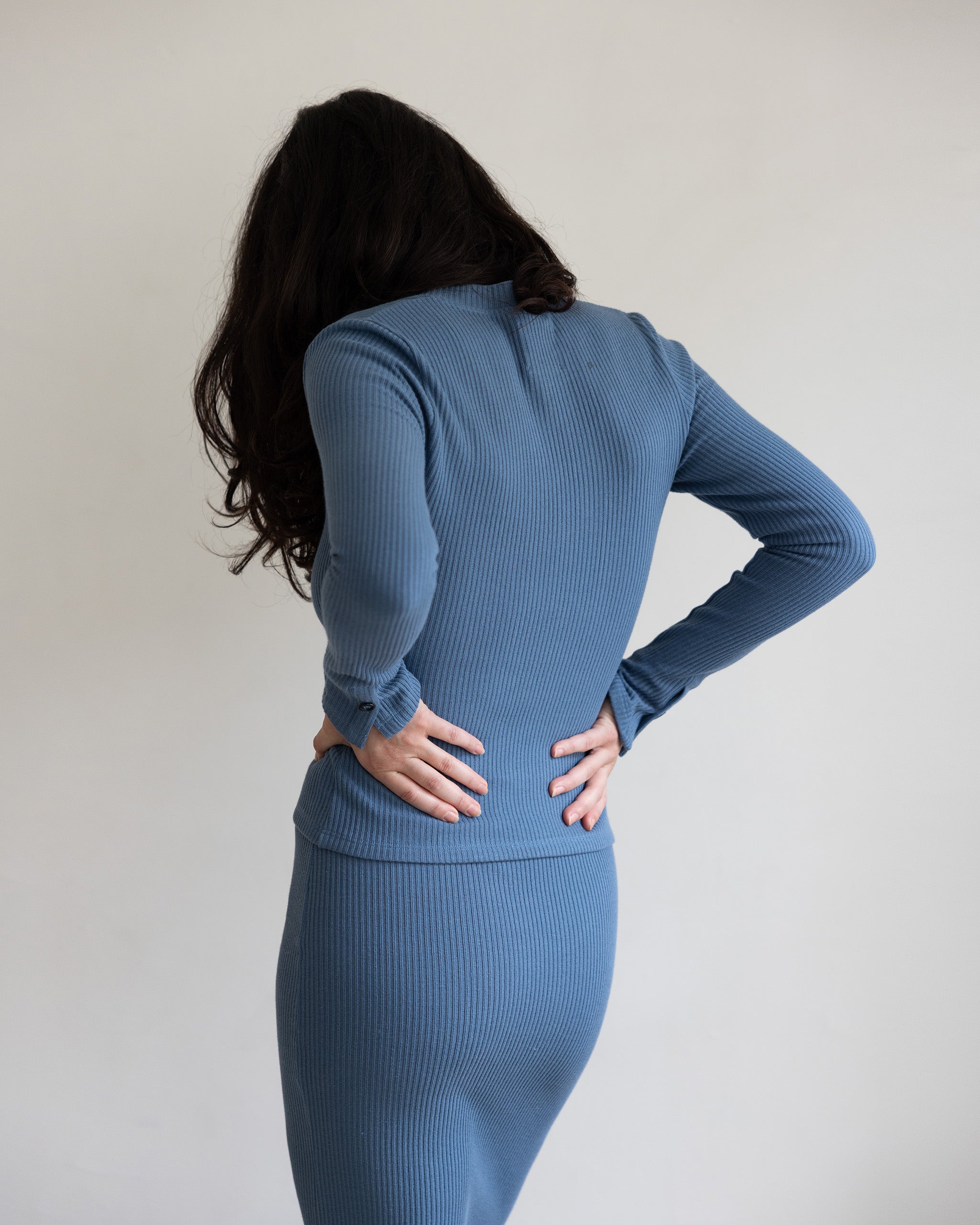 Worley Ribbed Knit Skirt