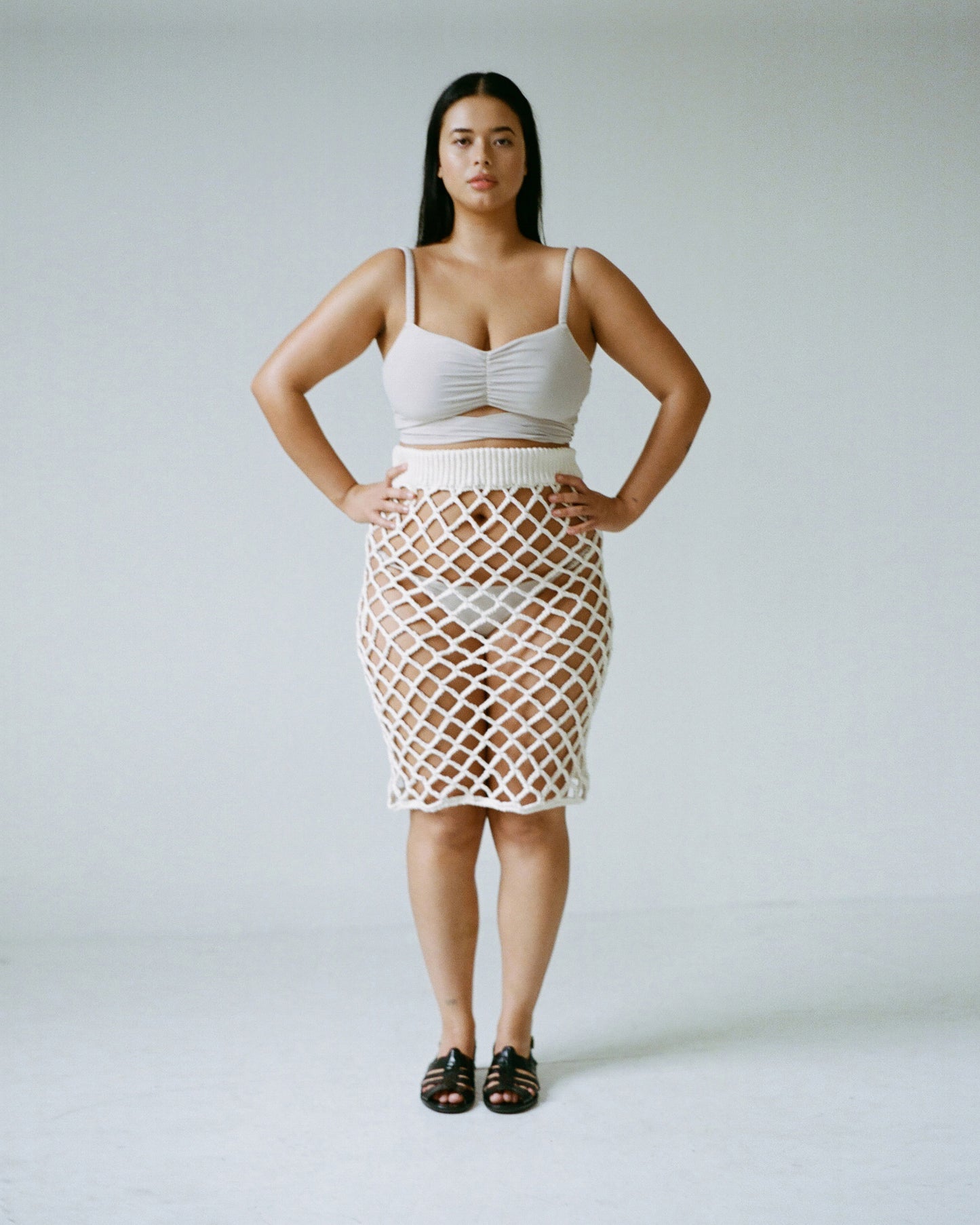 Marari Skirt Ecru