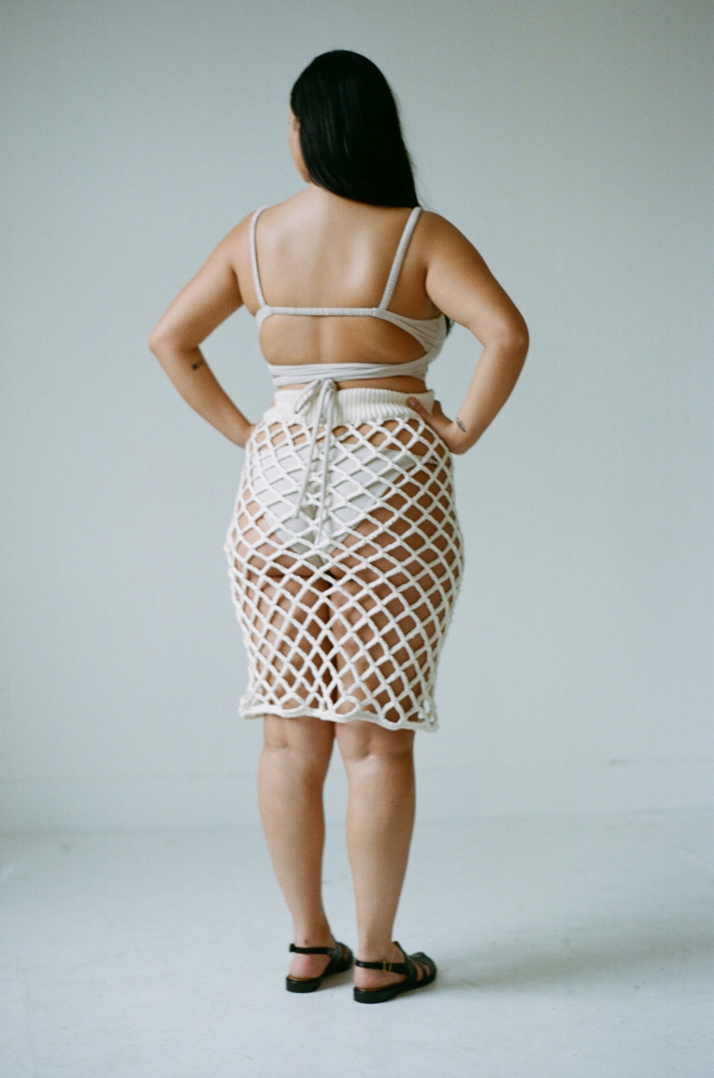 Marari Skirt Ecru