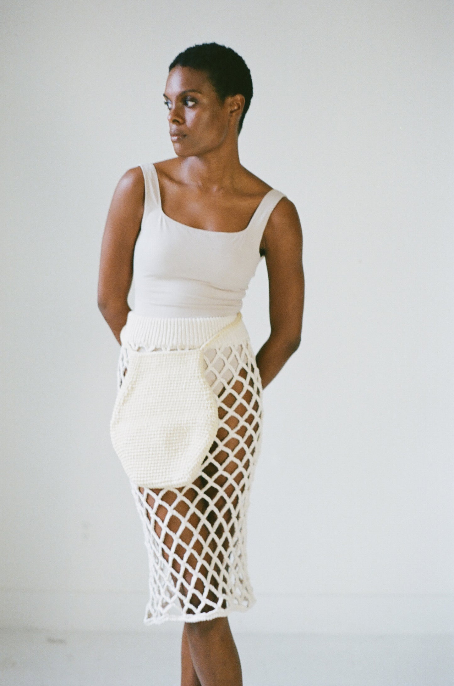 Marari Skirt Ecru