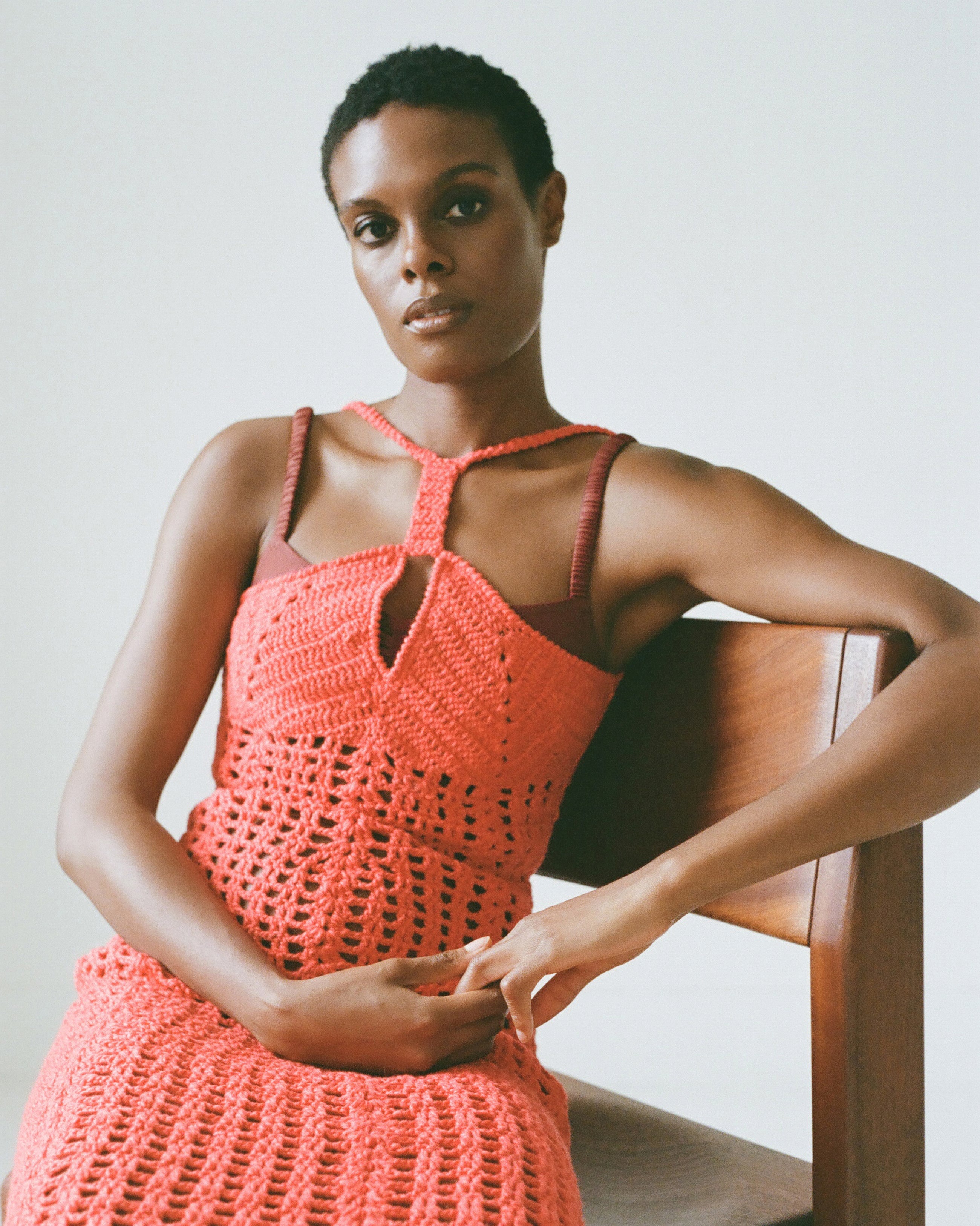 Palmira Dress - Vermilion