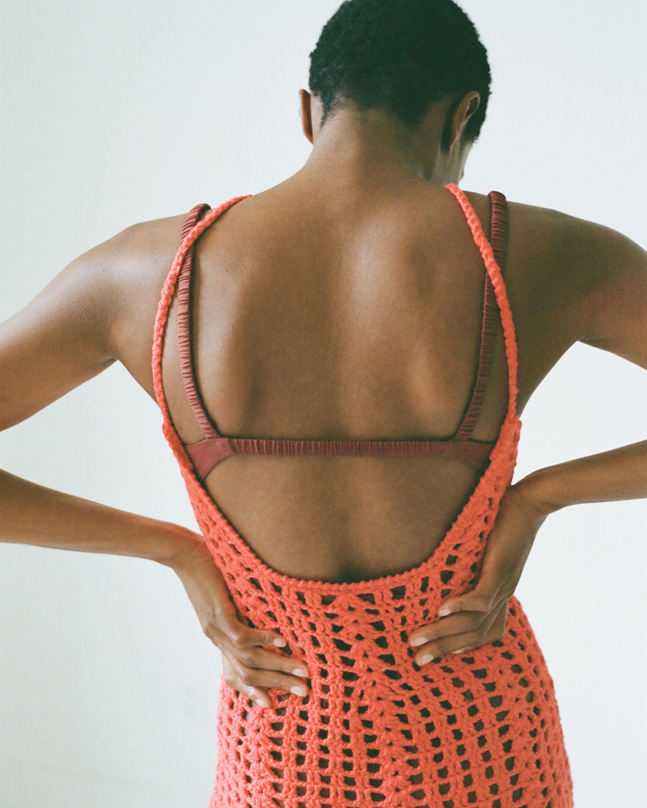 Palmira Dress - Vermilion