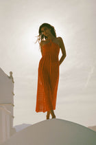 Palmira Dress - Vermilion