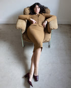 Cassatt Ribbed Knit Cardigan