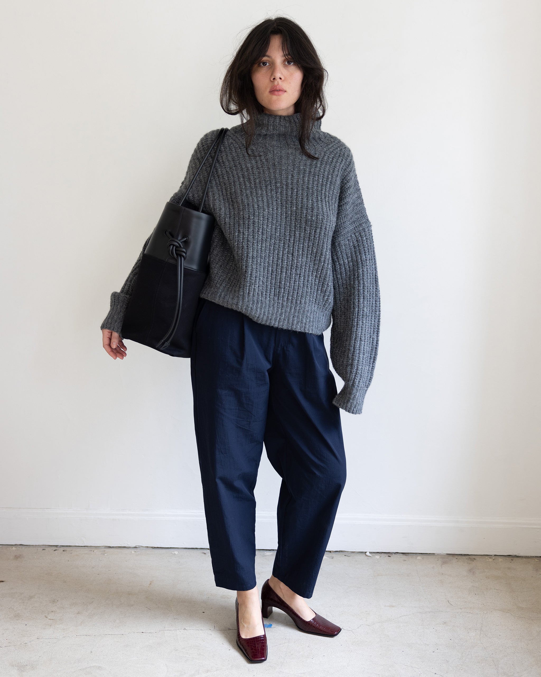 Hals Funnel Neck Sweater