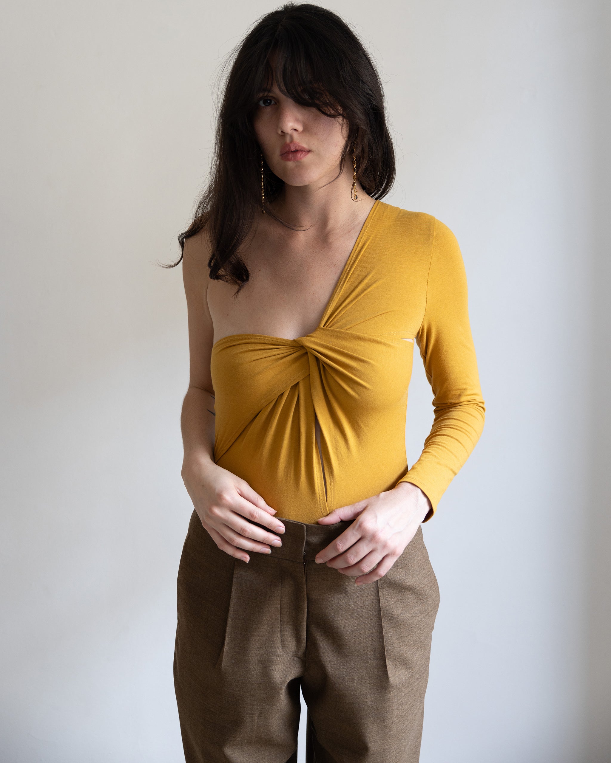 Hiran Draped Bodysuit