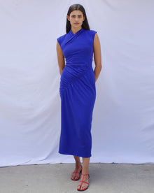 Mira Gathered Knit Dress
