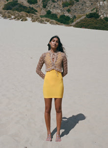 Malini Swim Skirt Yuzu