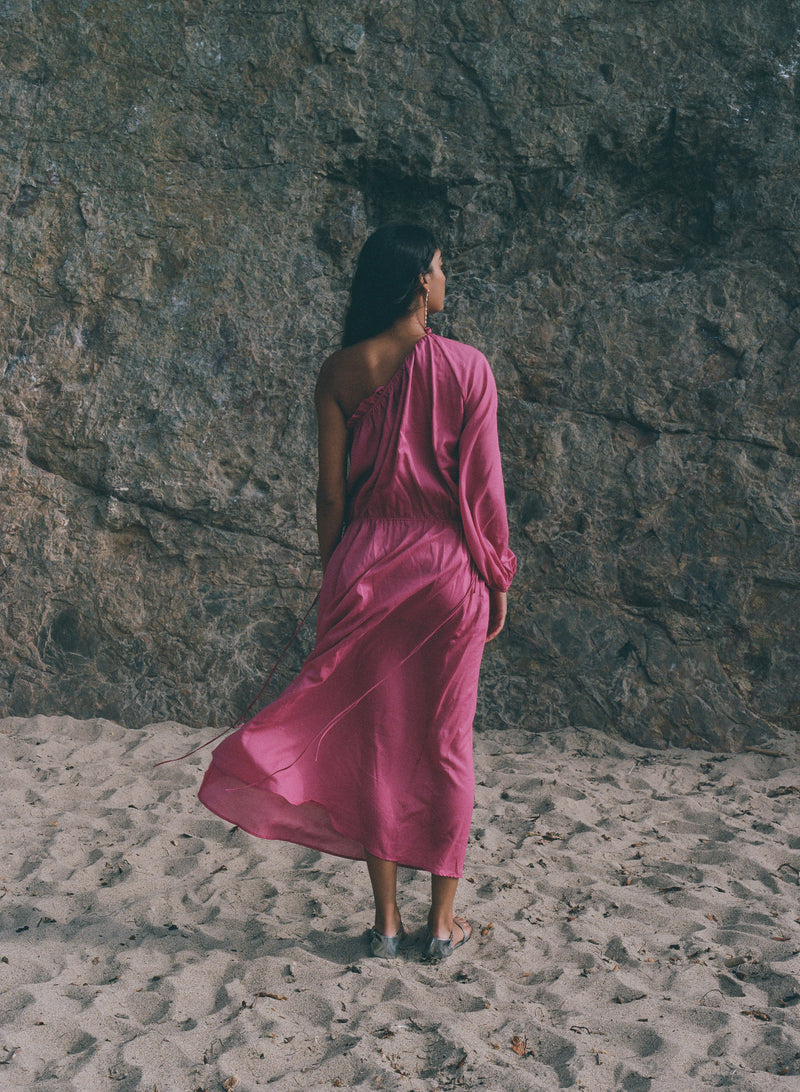 Soleil Dress Persian Rose