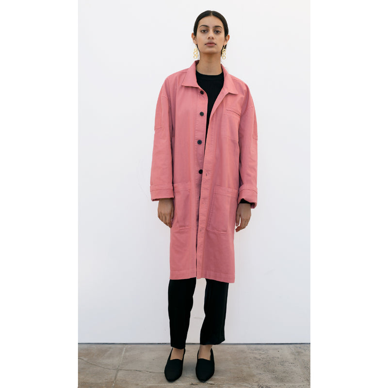 Reed Cotton Canvas Jacket-Persepolis Pink