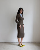 Worley Ribbed Knit Skirt