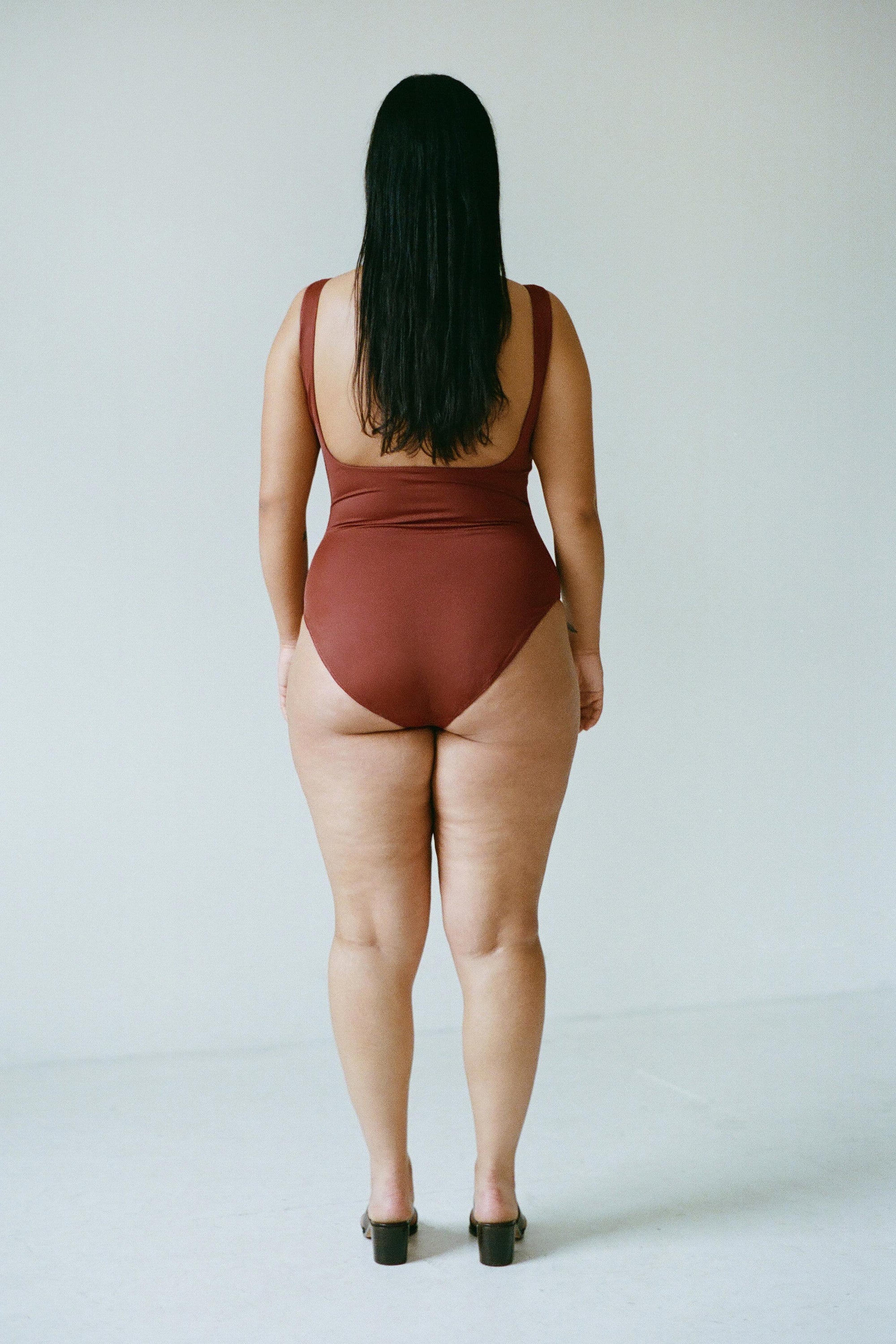 Sylph Swimsuit - Umber