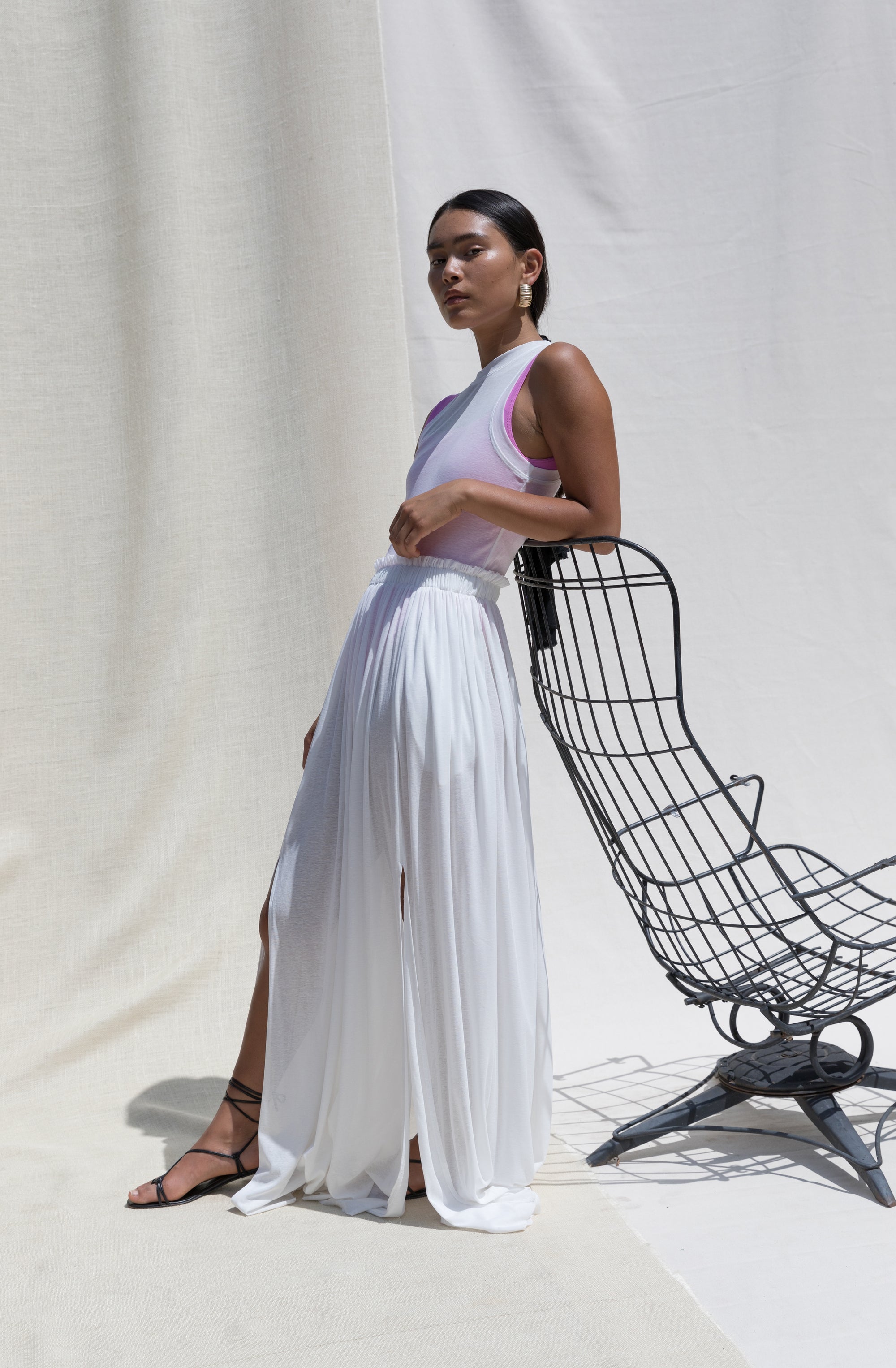 Amalfi Dress - White