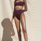 Isola Two Piece Swimsuit - Maroon